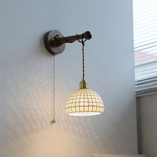 Celako™ Hikari Wall Light | Ceramic Bedroom Lighting