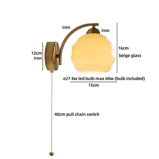 Celako™ Ambrio Wall Light | Resin Living Room Lighting
