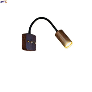 Celako™ Flexura Wall Light | Wood Bedroom Lighting