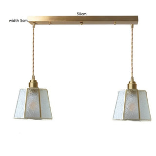 Celako™ Vetra Pendant Light | Glass Dining Room Lighting