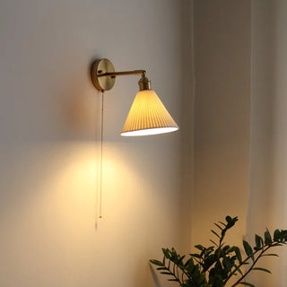 Celako™ Obvara Wall Light | Copper Bedroom Lighting