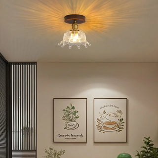 Celako™ Vitreum Ceiling Light | Clear Glass Vintage