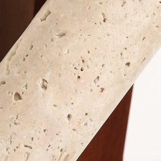 Celako™ Terrava Wall Light | Yellow Travertine Bedroom Lighting