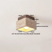 Yellow Travertine 1