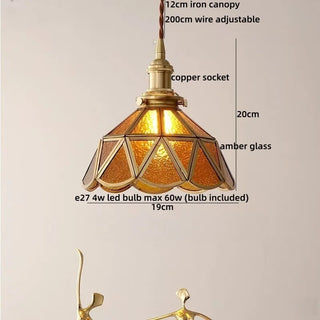 Celako™ Goccia Pendant Light | Glass Vintage Kitchen Island Lighting