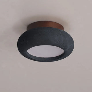 Celako™ Trivara Ceiling Light | Black Travertine Living Room Lighting