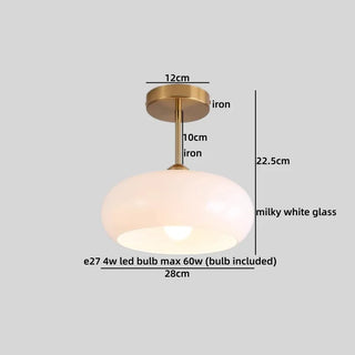 Celako™ Vireli Ceiling Light | Clear Glass Modern Style