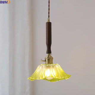 Celako™ Cuvelo Pendant Light | Glass Copper Bedroom Lighting