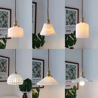 Celako™ Kaolori Pendant Light | Ceramic Bedroom Lighting