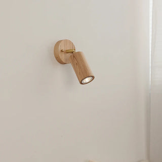 Celako™ Fendari Wall Light | Ash Wood Bedside Lighting