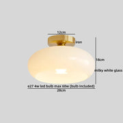 Milky White Glass 1