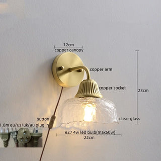 Celako™ Kasumi Wall Light | Copper Living Room Lighting