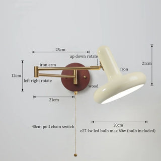 Celako™ Citrouel Wall Light | Plastic Modern Style Bedroom Lighting