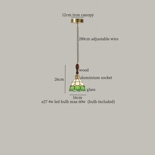 Celako™ Viridian Pendant Light | Glass Kitchen Island Lighting