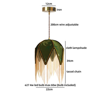 Celako™ Telaire Pendant Light | Cloth Living Room Lighting