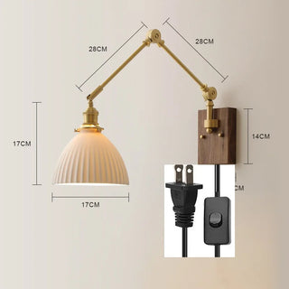 Celako™ Kirin Wall Light | Copper Bedroom Lighting