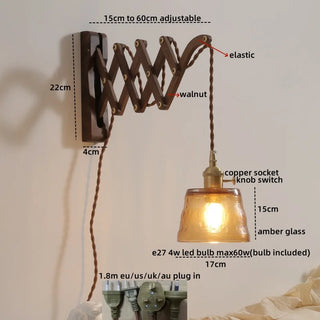 Celako™ Chalcora Wall Light | Copper Bedroom Lighting