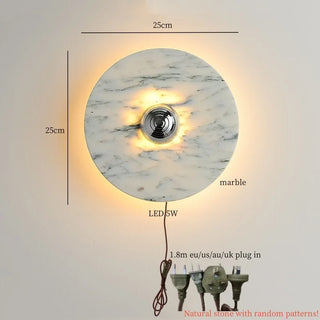 Celako™ Aragonite Wall Light | Marble Nordic Modern Bedroom Lighting