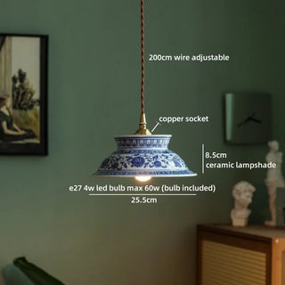 Celako™ Argila Pendant Light | Ceramic Dining Room Lighting