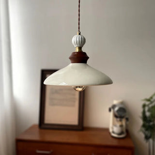 Celako™ Hakuji Pendant Light | Ceramic Japan Vintage Bedroom Lighting