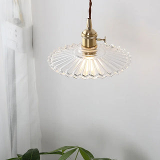 Celako™ Plissette Pendant Light | Glass Nordic Minimalism