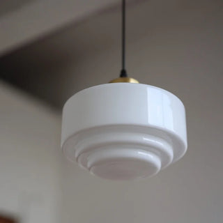 Celako™ Lattimo Pendant Light | Glass Stone Kitchen Island Lighting