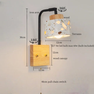 Celako™ Terzio Wall Light | Terrazzo Living Room Lighting