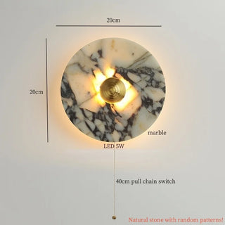 Celako™ Eclisso Wall Light | Marble Modern Bedroom Lighting