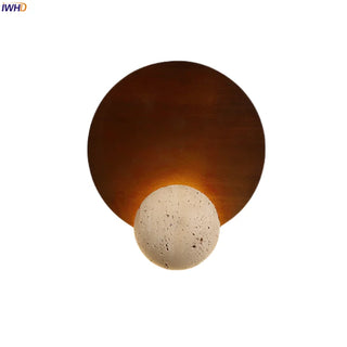 Celako™ Ochrena Wall Light | Yellow Travertine Kitchen Island Lighting