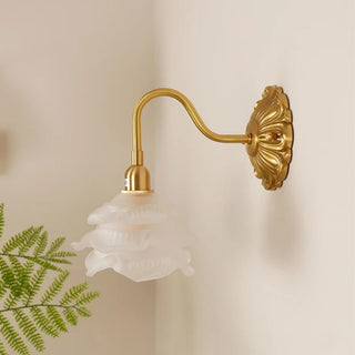 Celako™ Florea Wall Light | Glass Bedside Lighting