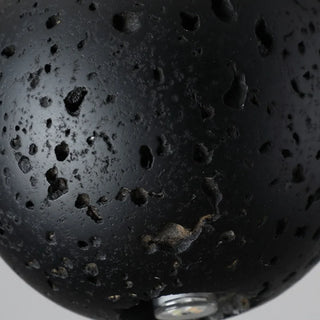 Celako™ Lunite Pendant Light | Black Travertine Kitchen Island Lighting