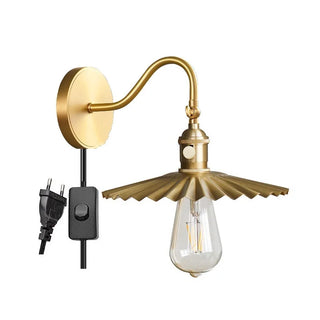 Celako™ Coppola Wall Light | Copper Bedroom Lighting