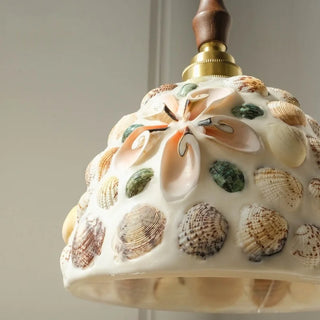 Celako™ Nacrita Pendant Light | Resin and Shell Kitchen Island Lighting