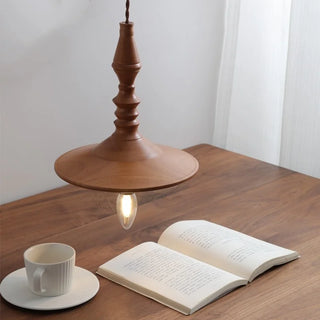 Celako™ Mokumi Pendant Light | Wood Living Room Lighting