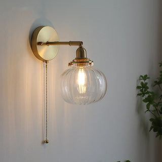 Celako™ Sperla Wall Light | Glass Stone Bedroom Lighting