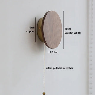 Celako™ Kuroko Wall Light | Copper Bedside Lighting