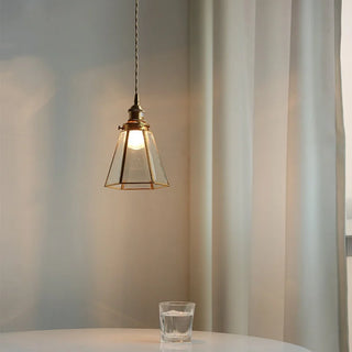Lámpara colgante Celako™ Apricus | Vidrio Wabi Sabi moderno
