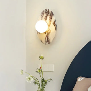 Celako™ Striava Wall Light | Marble Glass Stone Kitchen Island Lighting