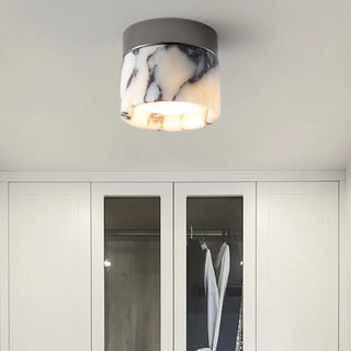 Plafonnier Celako™ Lunapietra | Luminaire de salon moderne en marbre