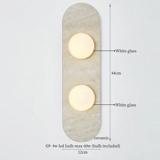 Celako™ Ceralume Wall Light | Ceramic Living Room Lighting