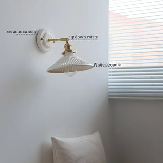 Celako™ Arcillan Wall Light | Ceramic Living Room Lighting