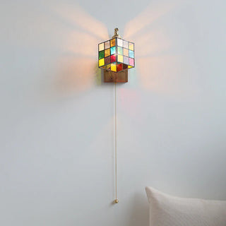 Celako™ Vitral Wall Light | Glass Entryway Lighting