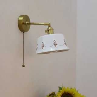 Celako™ Gresio Wall Light | Ceramic Bedroom Lighting