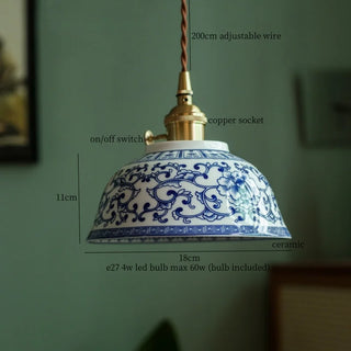 Celako™ Oleandra Pendant Light | Ceramic Kitchen Island Lighting
