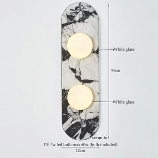 Celako™ Ceralume Wall Light | Ceramic Living Room Lighting