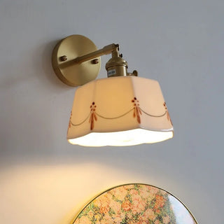 Celako™ Cerene Wall Light | Ceramic Entryway Lighting