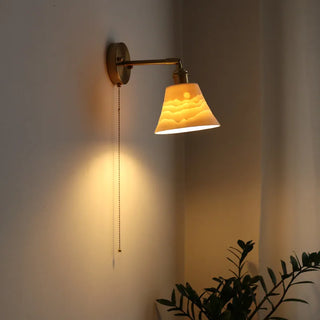Celako™ Cerique Wall Light | Ceramic Dining Room Lighting