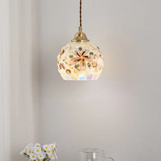 Celako™ Nacreon Pendant Light | Resin And Shell Living Room Lighting