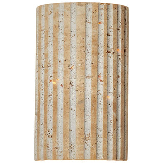 Celako™ Avorio Wall Light | Travertine Bedroom Lighting