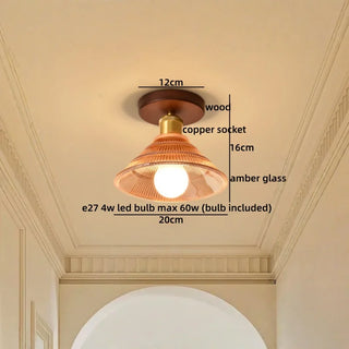 Celako™ Vesica Ceiling Light | Clear Glass Wabi Sabi Style Kitchen Island Lighting